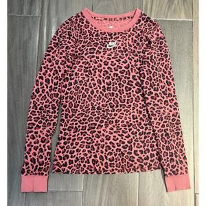 Nike Women’s Cheetah Print Long Sleeved Shirt - XS